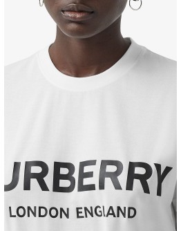 logo print T-shirt