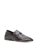 unstructured loafers