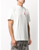rose-print T-shirt