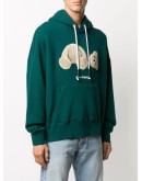 Bear relaxed-fit hoodie