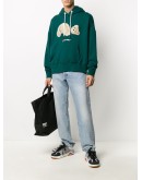 Bear relaxed-fit hoodie