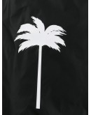 palm-print swim shorts