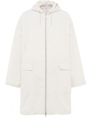 hooded twill parka jacket
