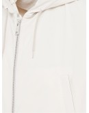 hooded twill parka jacket