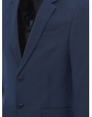stretch poplin suit