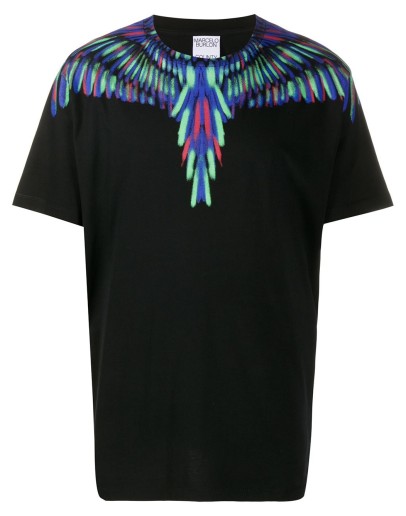 wings print T-shirt