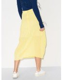 high-waisted skirt