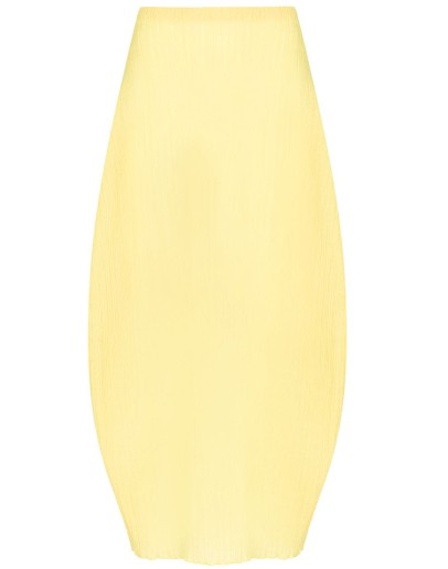 high-waisted skirt