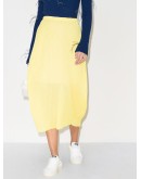 high-waisted skirt