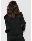 Kodi metallic stripe track jacket