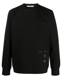 buckle-detail sweatshirt