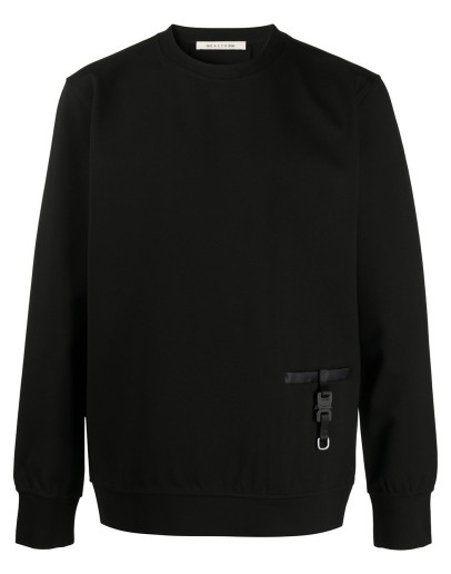 buckle-detail sweatshirt