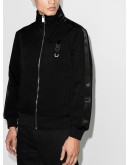 zip-up high-neck track top