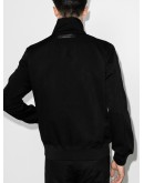 zip-up high-neck track top