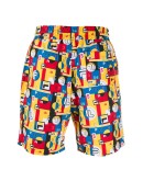 Kaeo abstract print swim shorts