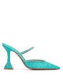 105mm Gilda glitter mules