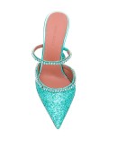 105mm Gilda glitter mules