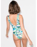 Kaleido graphic-print swimsuit