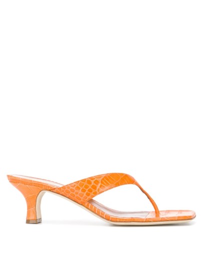textured 65mm mules