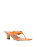 textured 65mm mules