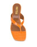 textured 65mm mules
