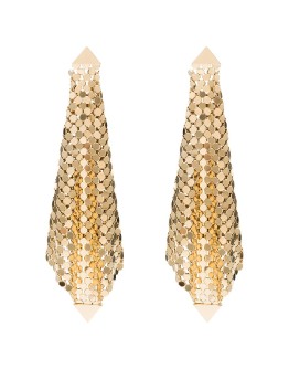 chain mesh earrings