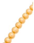 gold-tone beaded necklace