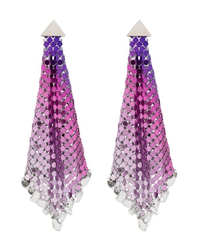 Pixel Flow pendant earrings