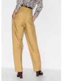 high waist tapered trousers