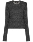 fine-knit long-sleeve jumper