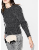 fine-knit long-sleeve jumper