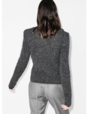 fine-knit long-sleeve jumper