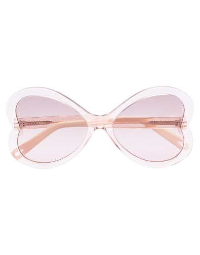 Bonnie heart-frame sunglasses