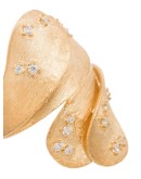 Waves in the Moonlight gold-plated ring