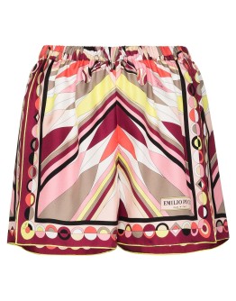 Bes-print elasticated shorts