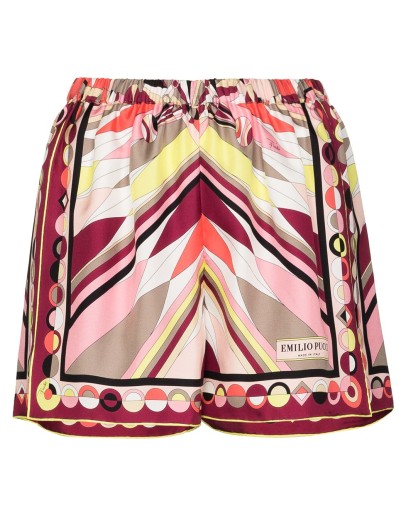 Bes-print elasticated shorts