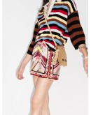 Bes-print elasticated shorts