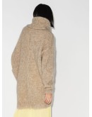 roll neck knitted jumper