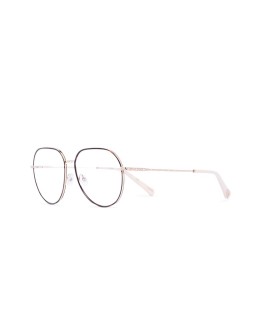 tortoiseshell effect aviator glasses