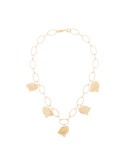 Crown Shells Treasure 18kt necklace
