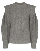 cap sleeve knitted jumper