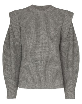 cap sleeve knitted jumper
