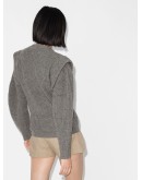 cap sleeve knitted jumper