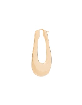 gold-tone hoop earrings