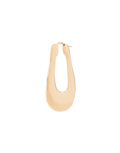 gold-tone hoop earrings