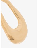 gold-tone hoop earrings