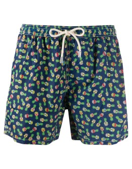 pineapple print swim shorts