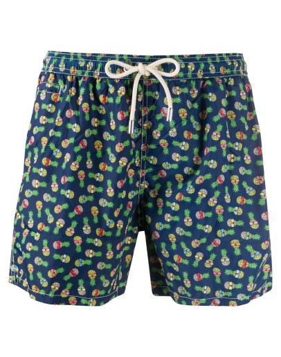 pineapple print swim shorts