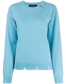 safety-pink long-sleeve jumper
