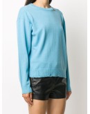 safety-pink long-sleeve jumper